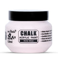 Home Decor Chalk Paint Rose Milk 120ml Bottle