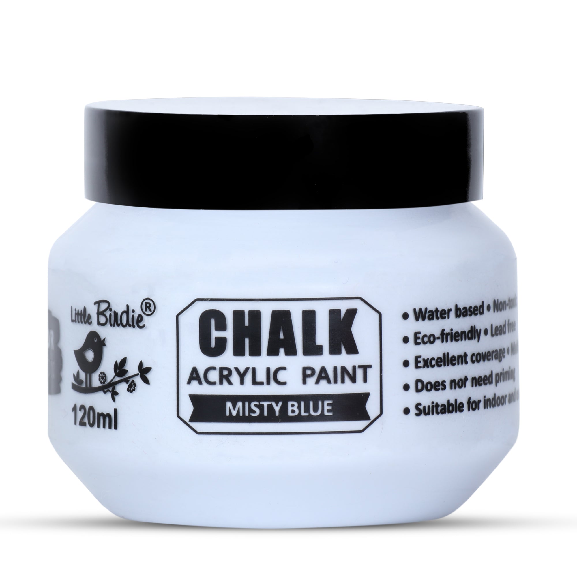 Home Decor Chalk Paint Misty Blue 120ml Bottle