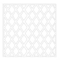 Stencil Diamond Trellis 4 X 4Inch 1Pc Pbci Lb