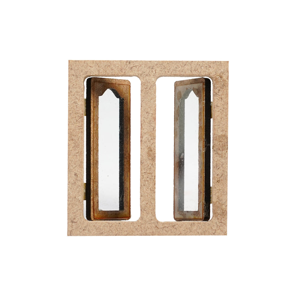 Build A Home 2 Door Window W44.7 X H49 mm 2pc