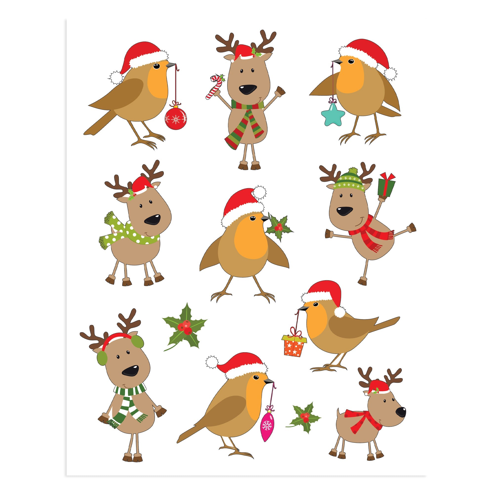 Deco Transfer Sheet - Christmas Fun, 10 X 7.5inch, 1pc