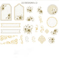 Amor Mio Ephemera Stickers 44pcs