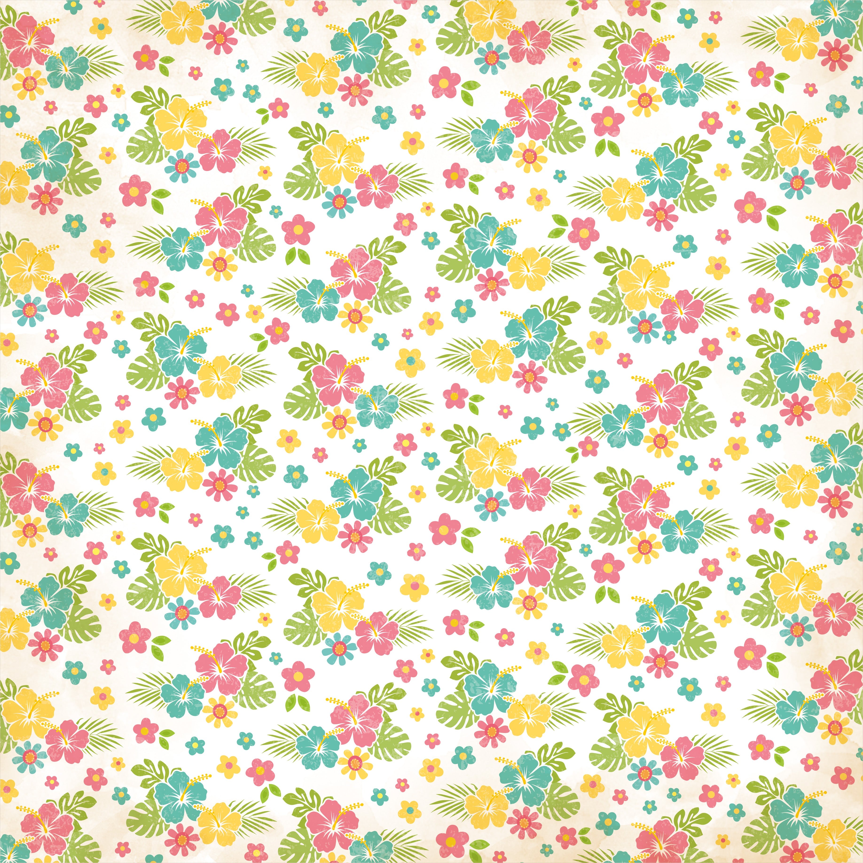 Paper Pack 12In X 12In Sunshine And Lemonade 12Sheets 250Gsm