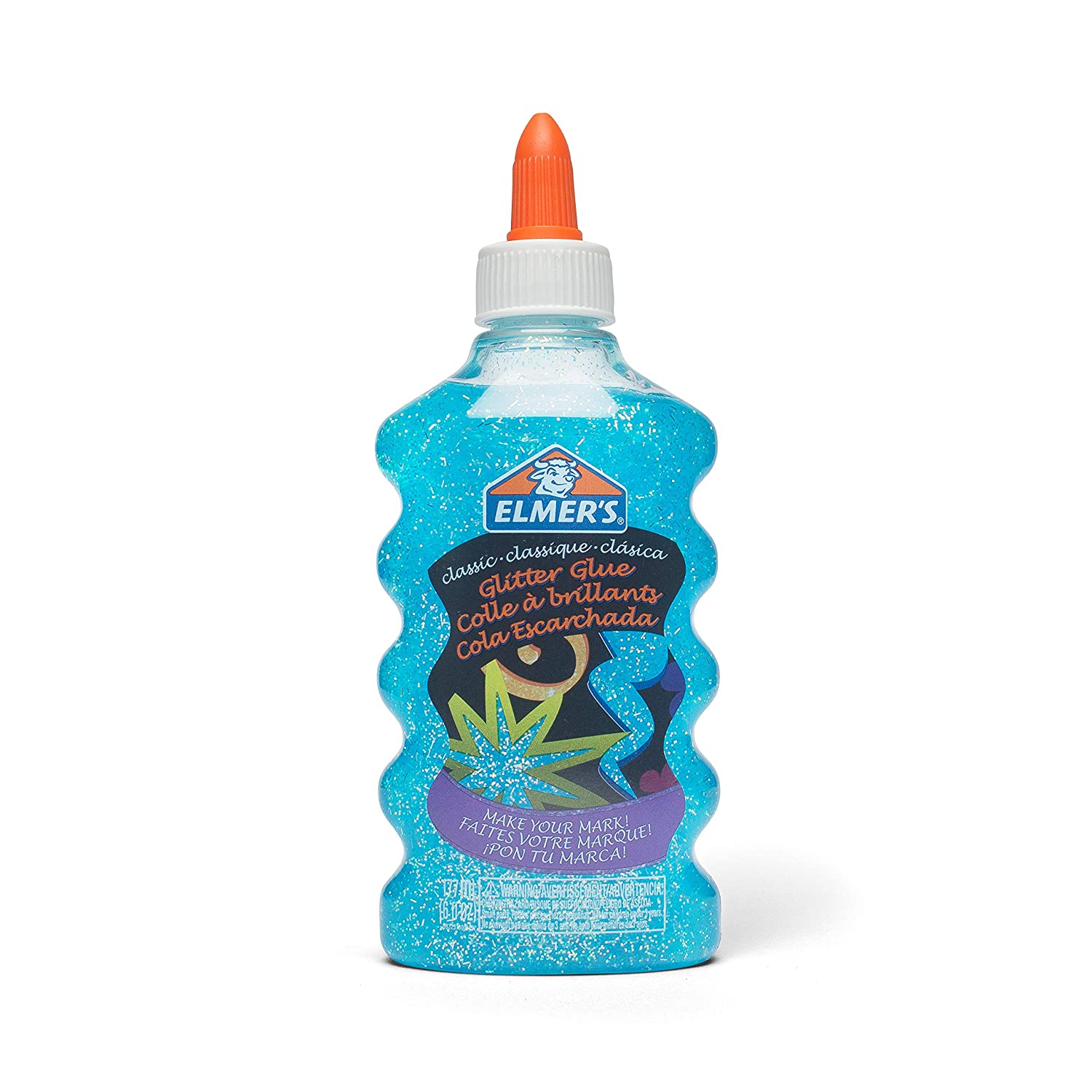 Elmer`S Glitter Glue Blue 177 Ml
