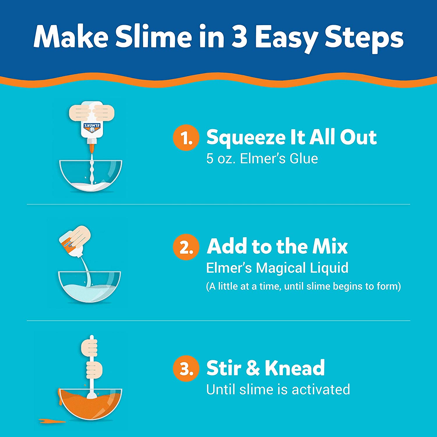 Elmer`S Glitter Glue Blue 177 Ml