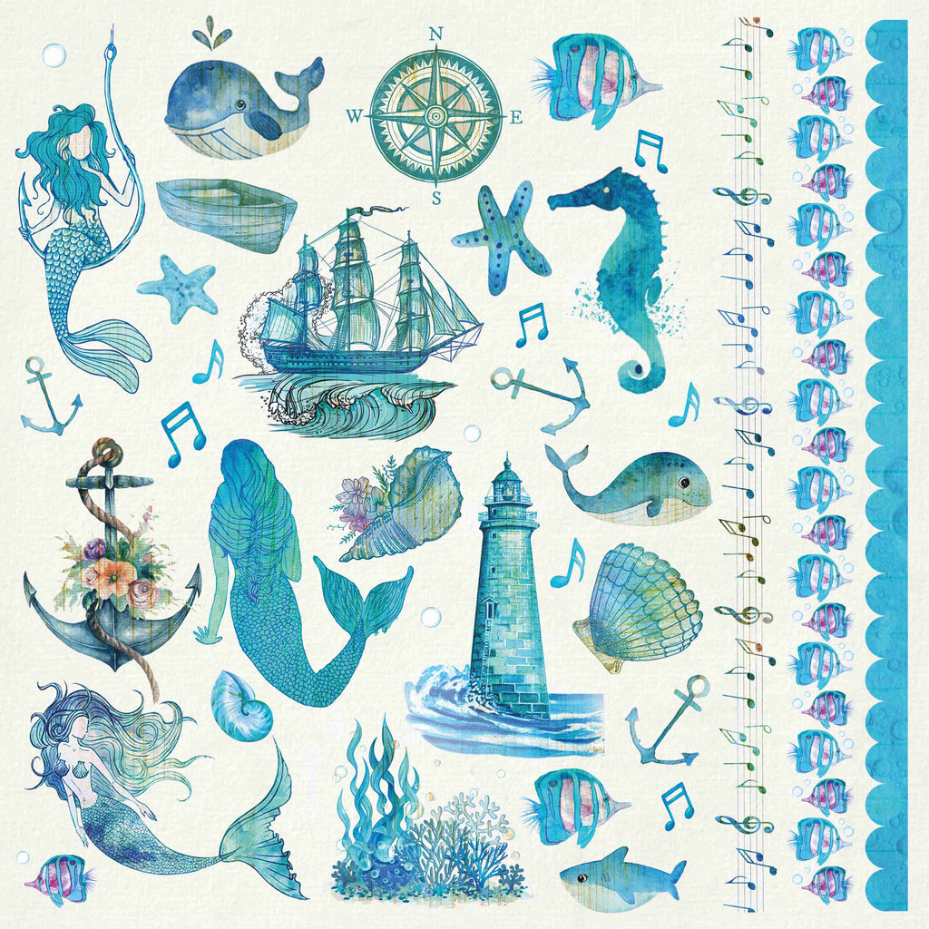 Paper Pack 12In X 12In Song Of The Sea 12Sheet Lb