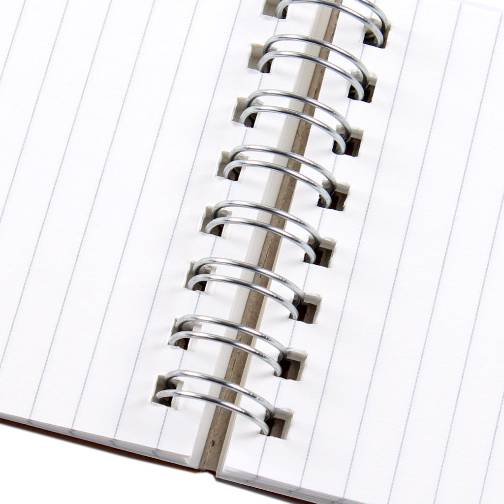 Journaling Notebook Premium Quality A7 Ruled 90Gsm Wiro Squiggle 100Pages Lb
