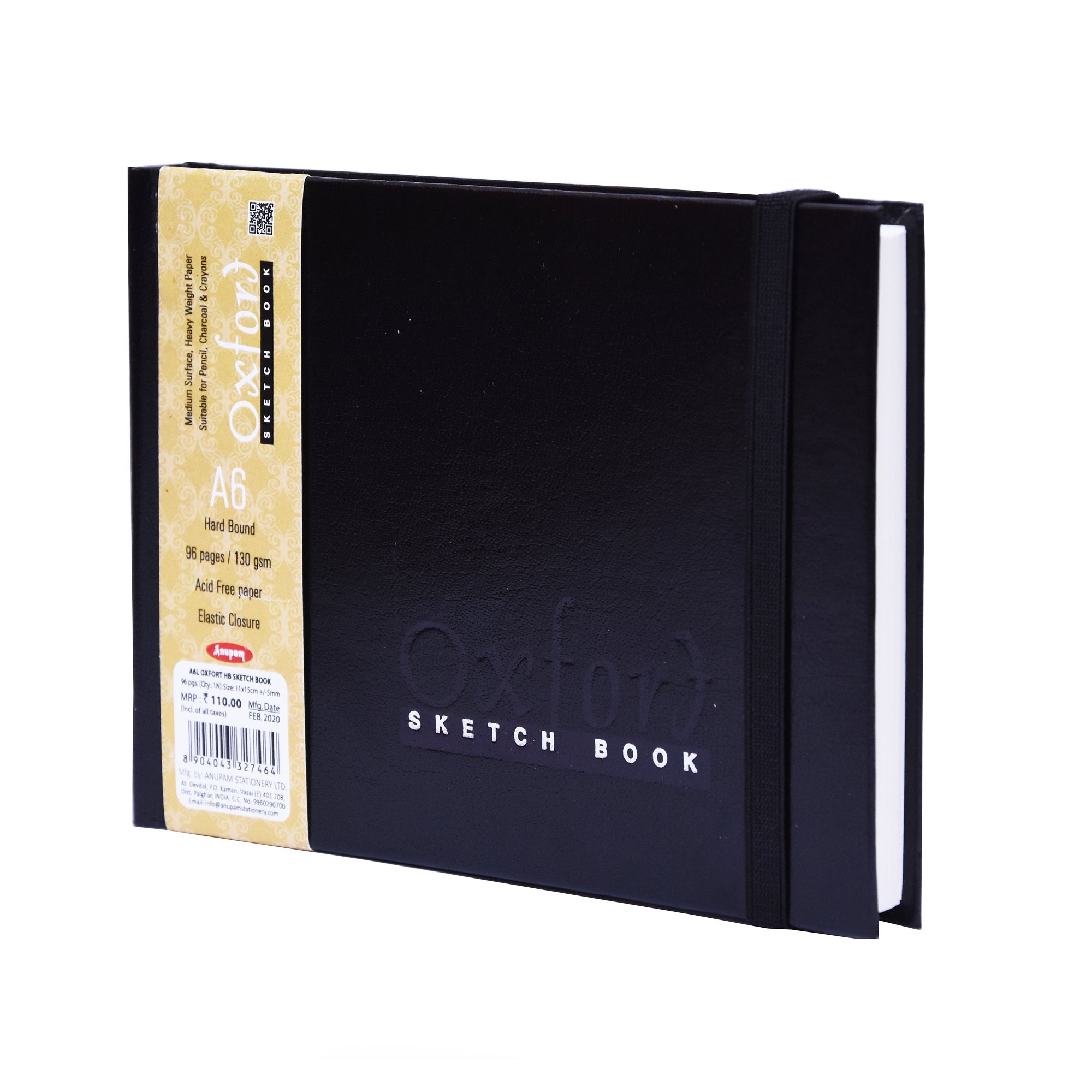 Sketch Drawing Book Hard Bound A6 140Gsm 96Pages An