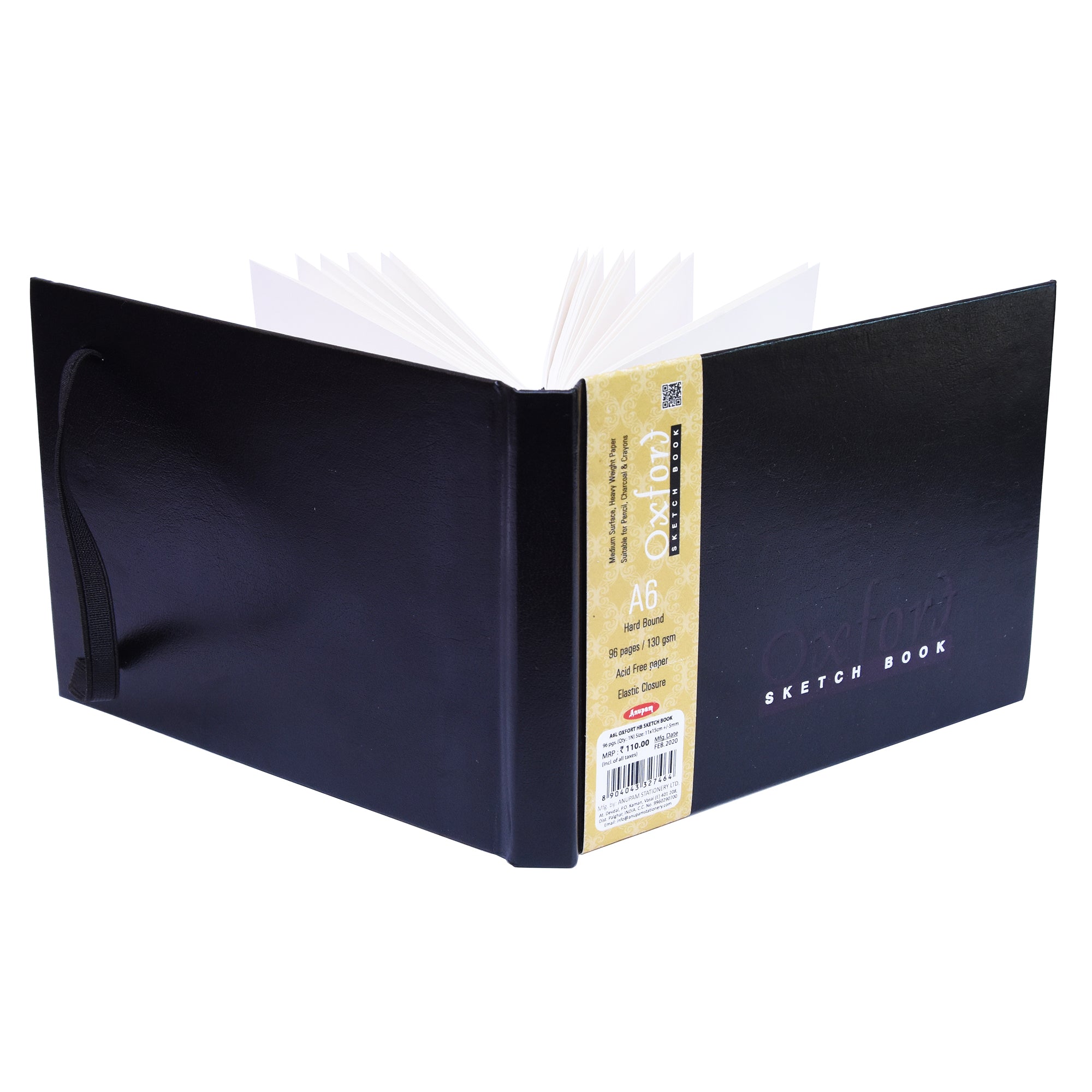 Sketch Drawing Book Hard Bound A6 140Gsm 96Pages An
