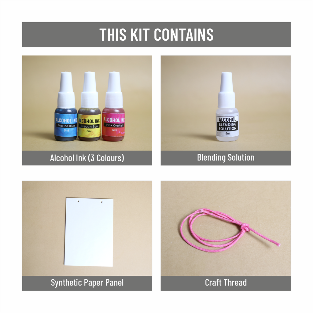 Diy Alcohol Ink Art Kit 1 Box
