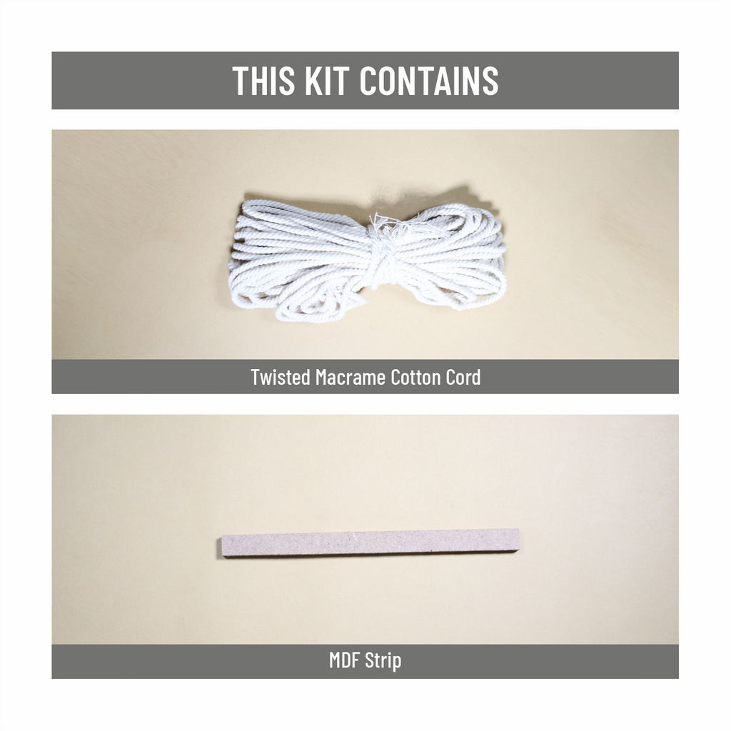 Diy Boho Macrame Wall Hanging Kit 1It Box