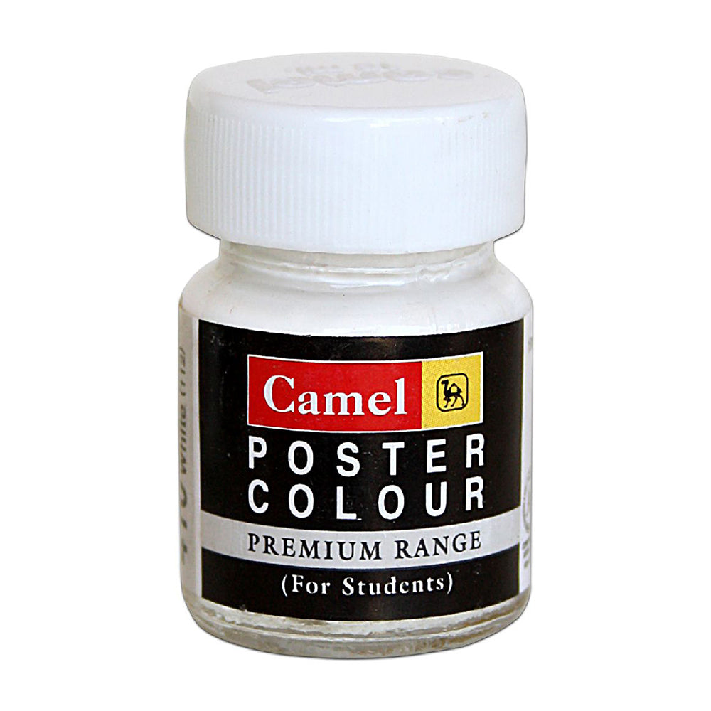 Premium Range Poster Colour Sr3 Super White 1409410 15Ml Bottle Camlin