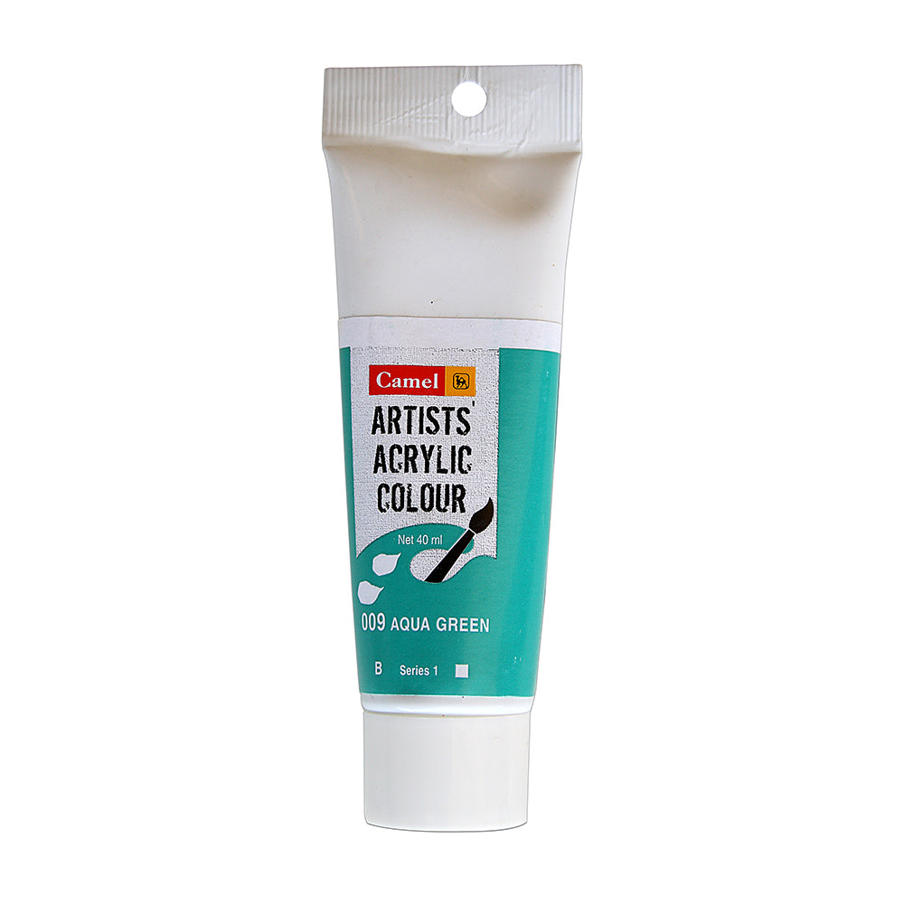 Artist Acrylic Colour Sr1 Aqua Green 815009 40Ml Tube Camlin