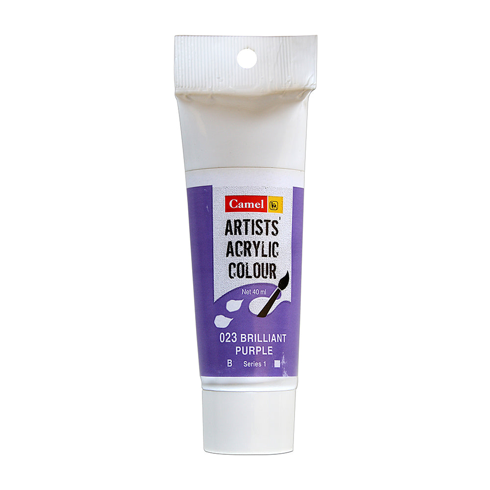 Artist Acrylic Colour Sr1 Brilliant Purple 815023 40Ml Tube Camlin