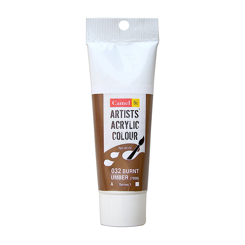 Artist Acrylic Colour Sr1 B. Umber 815032 40Ml Tube Camlin