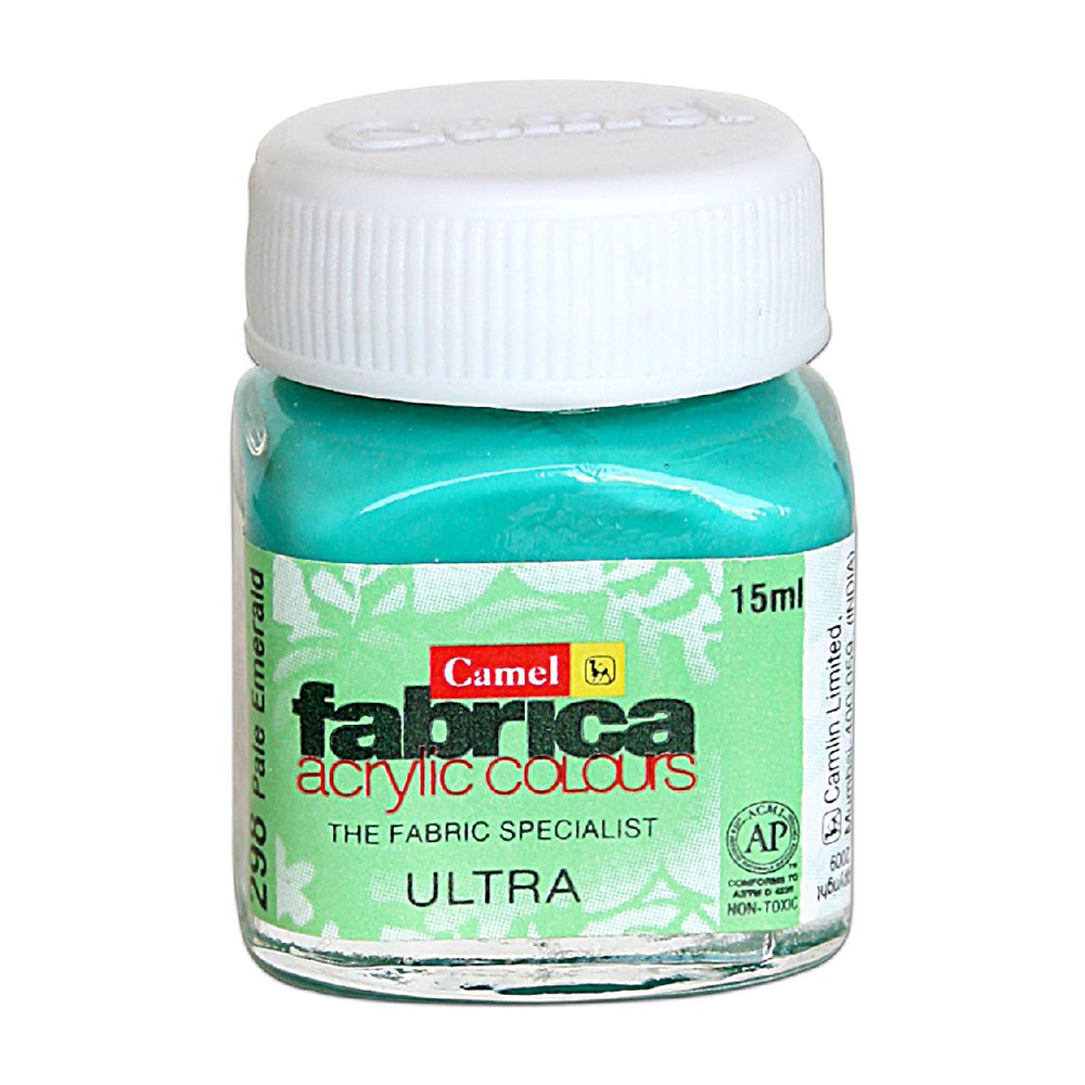 Fabrica Acrylic Colour Sr1 Pale Emerald 15Ml Bottle Camlin