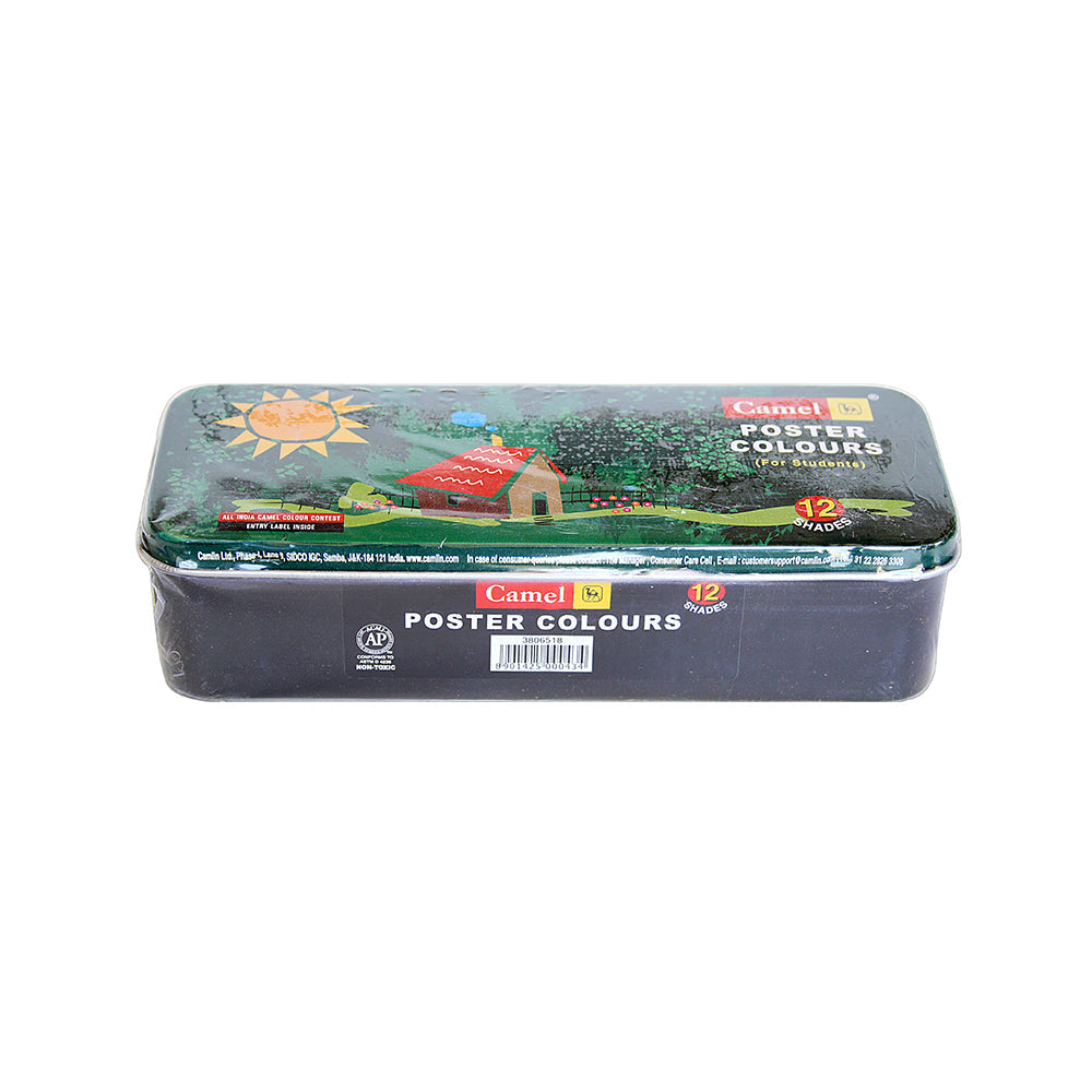 Poster Colours 12Shades Box Camlin