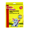 Jumbo Wax Crayons 4523520 24Shades Box Camlin