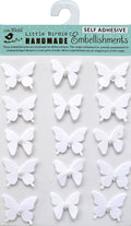 Pearl Butterfly White 15Pcs Lb