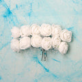 White Foam Flowers 1 Pack