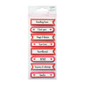 Itsy Bitsy Self-adhesive  Stickers - Loving Words, 8Pc