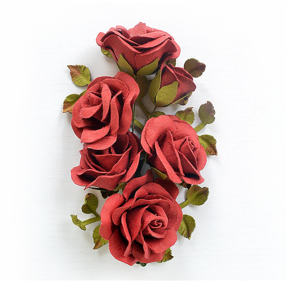 Little Birdie Handmade flowers- Marva Love & Roses 4Pcs