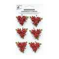 Little Birdie Handmade flowers- Francisca Love & Roses 6Pcs