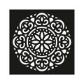 Stencil Mandala Extravaganza 4X4Inch 1Pc Lb