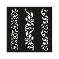 Stencil Garden Vine 4X4Inch 1Pc Lb