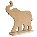 MDF Standing Elephant W5.5 X H5Inch 5.5Mm Thick 1Pc Lb