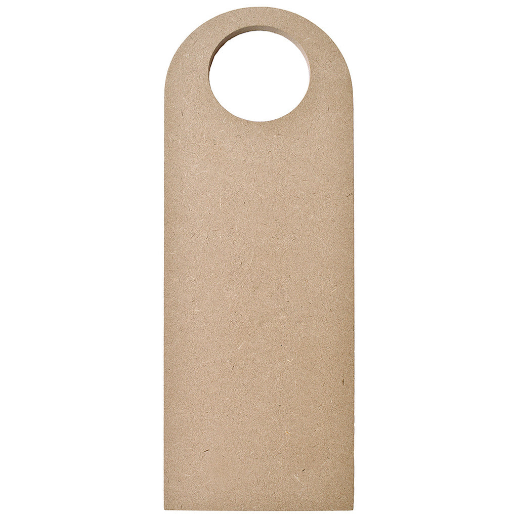 MDF Door Hanger W3.7 X H10.2Inch 5.5Mm Thick 1Pc Lb