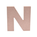 MDF Alphabet N W5.5 X H6Inch 18Mm Thick 1Pc Lb