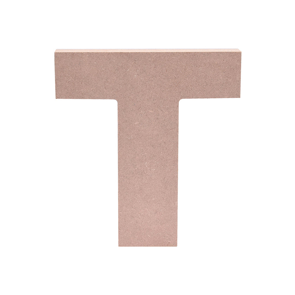 MDF Alphabet T W5.6 X H6Inch 18Mm Thick 1Pc Lb