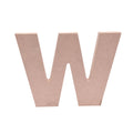 MDF Alphabet W W8.2 X H6Inch 18Mm Thick 1Pc Lb