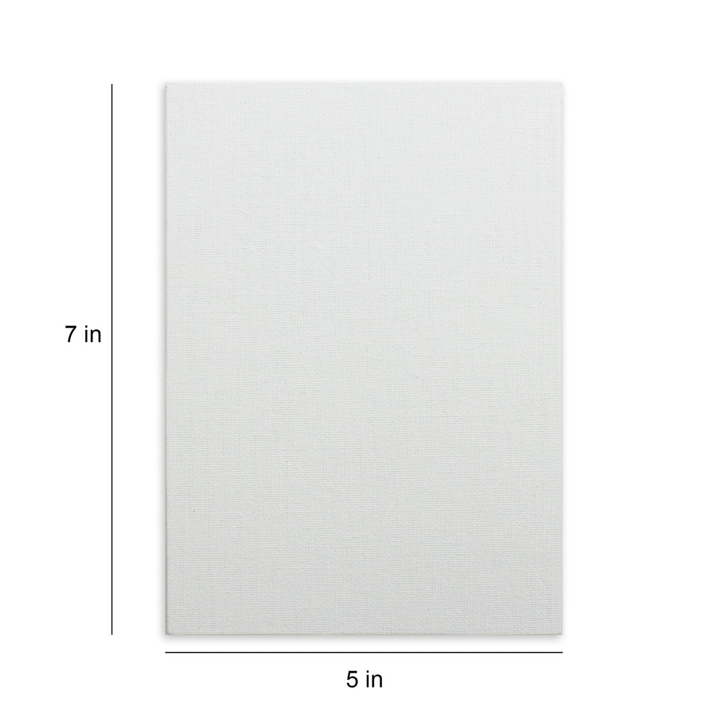 Canvas Panel 2Mm Mdf Board 5 X 7Inch 3Pcs