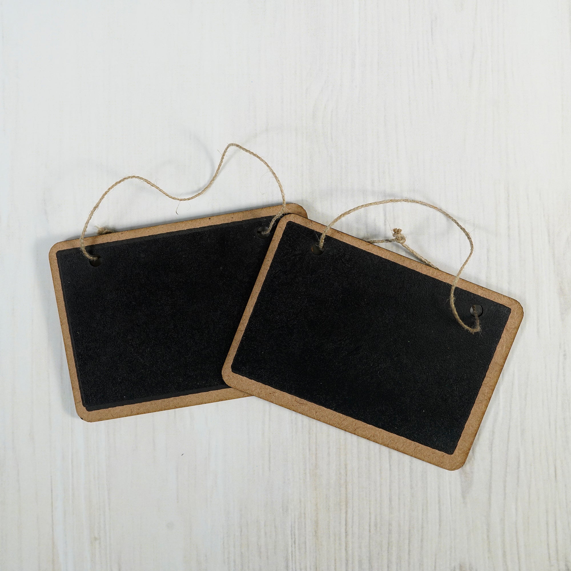Mini Hanging Chalkboard Rectangle W3.25 X H2.5inch 2pc