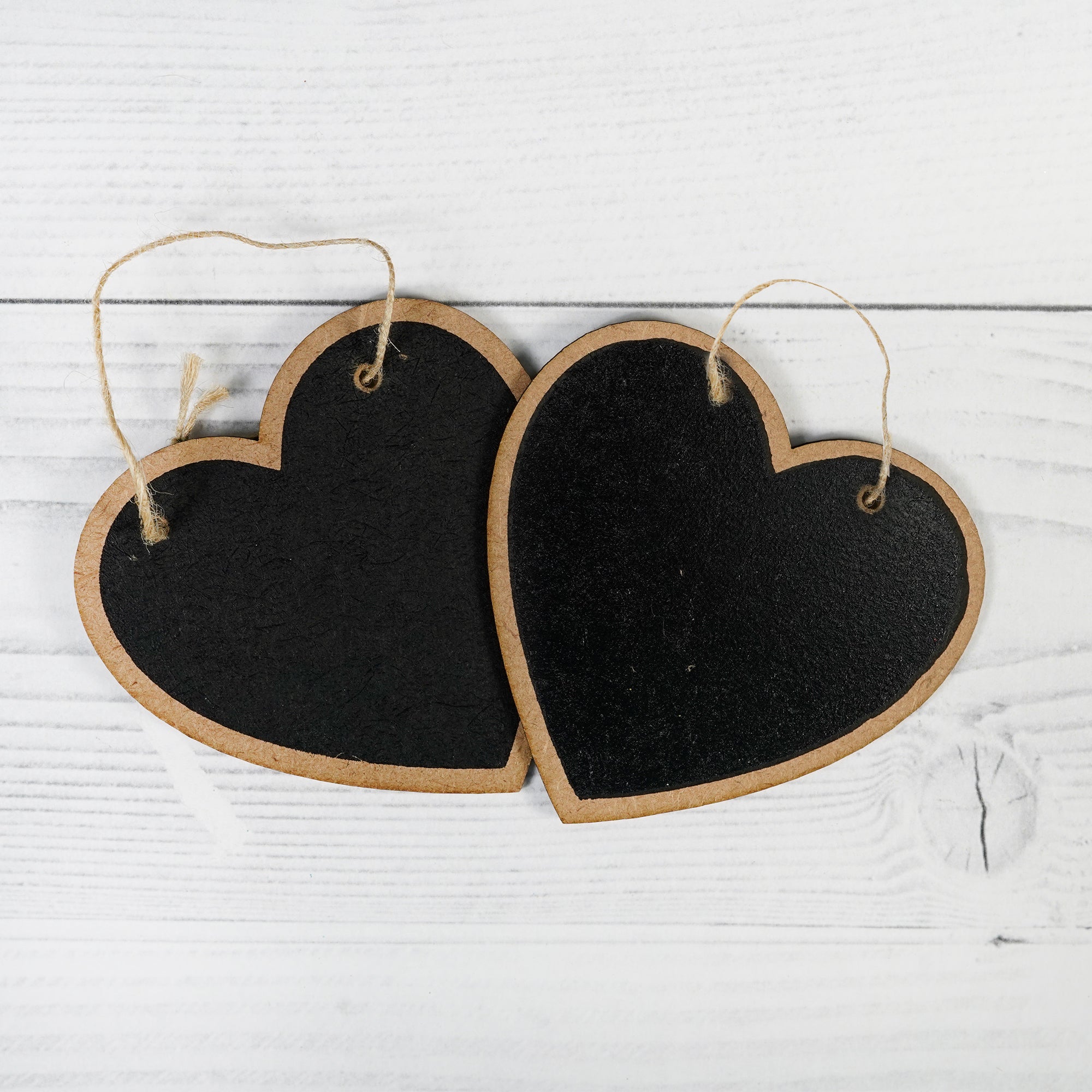 Mini Hanging Chalkboard Heart W3.25 X H3.25inch 2pc
