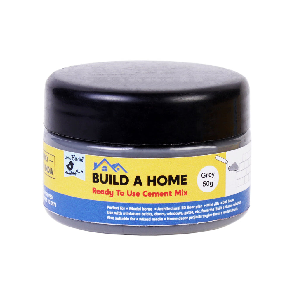 DIY Build a Home Kit | Miniature House All in One Craft Box