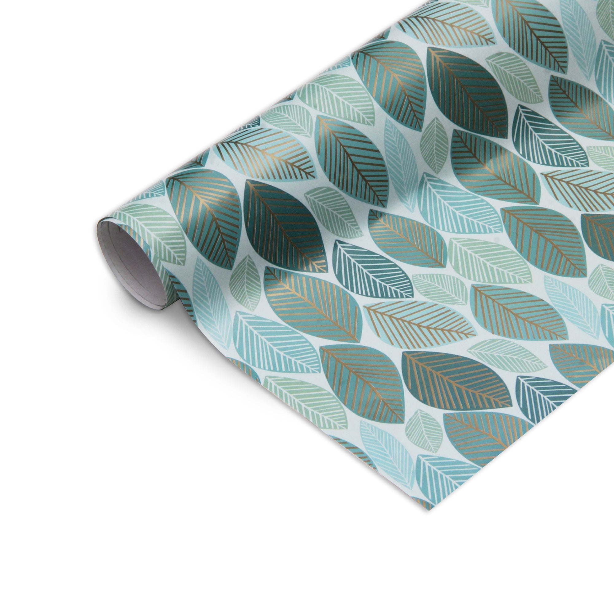 Gift Wraps Fleur Trellis Aqua Rhythm 20 X 30inch 1Roll 5Sheets