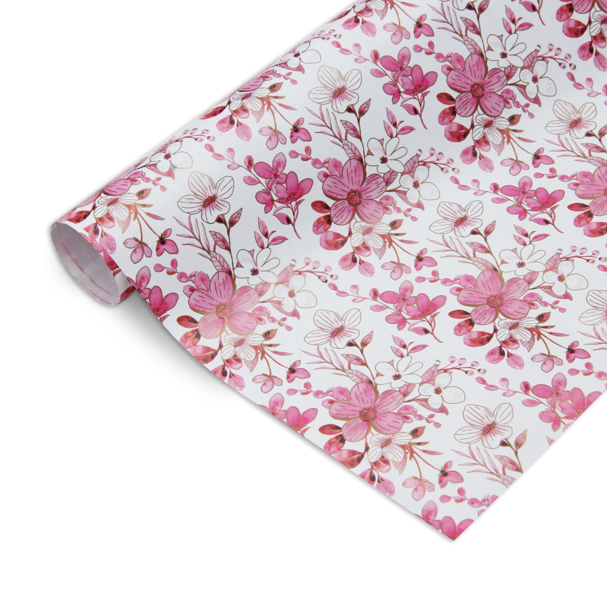 Gift Wraps Fleur Trelli Rosy Notes 20 X 30inch 1Roll 5Sheet