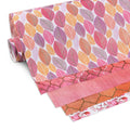 Gift Wraps Fleur Trelli Rosy Notes 20 X 30inch 1Roll 5Sheet