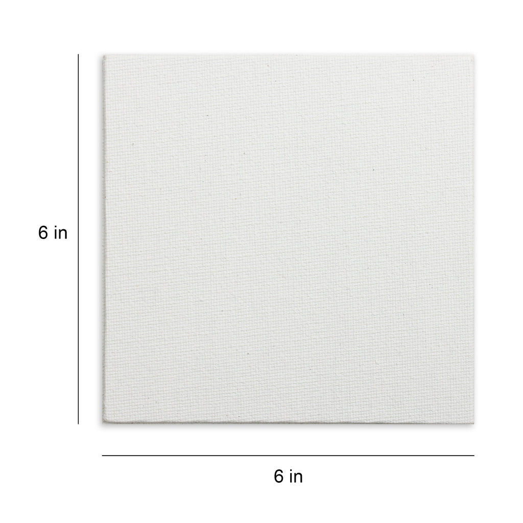 Canvas Panel 6 X 6Inch 2Mm Thick Mdf Board 3Pcs As