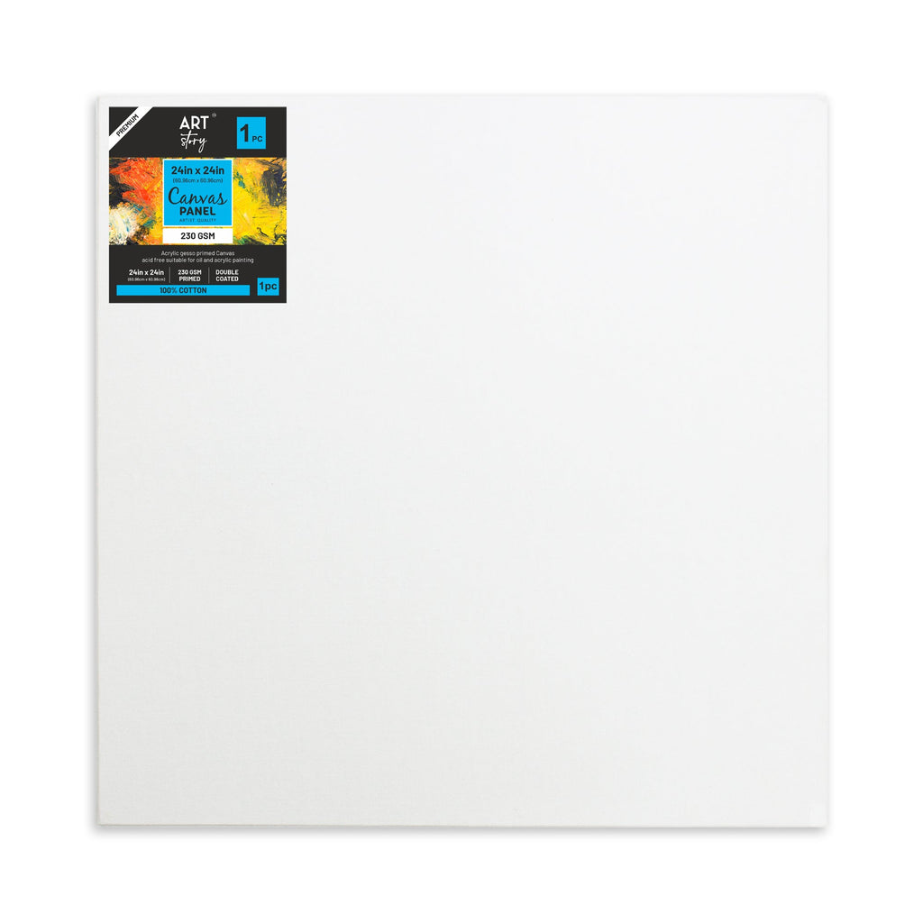 Canvas Panel 24 X 24Inch 5.5Mm Thick Mdf Board 1Pc As