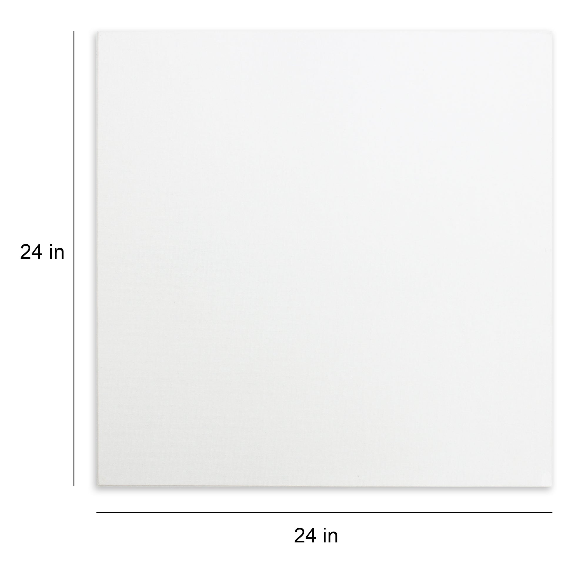 Canvas Panel 24 X 24Inch 5.5Mm Thick Mdf Board 1Pc As