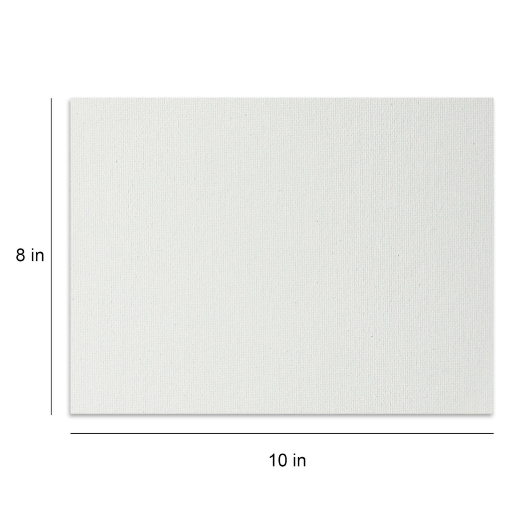 Canvas Board Rectangle 10 X 8Inch 230Gsm 2Mm Thick 4Pc Shrink Lb