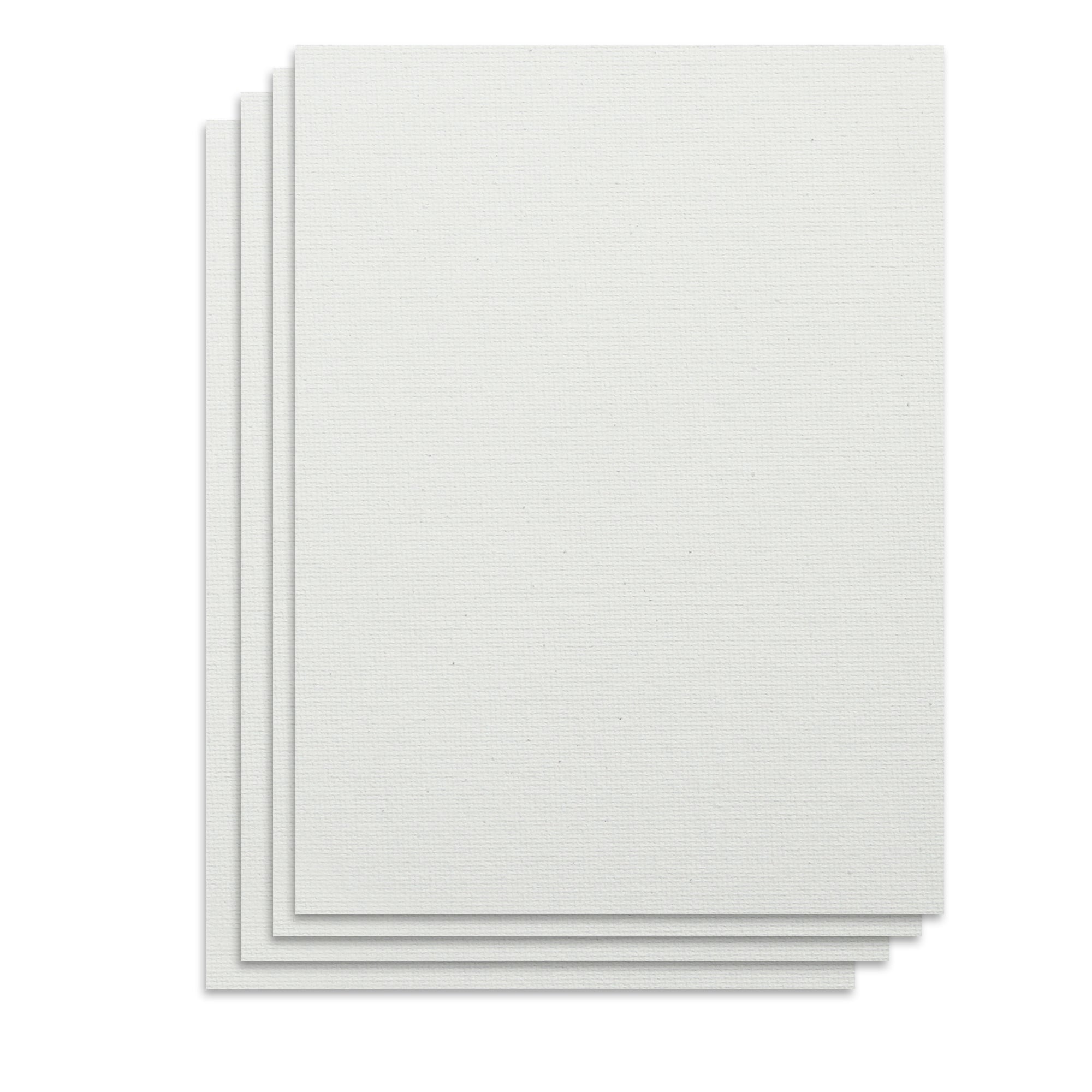 Canvas Board Rectangle 14 X 12Inch 230Gsm 2Mm Thick 4Pc Shrink Lb