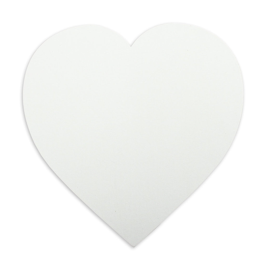 Canvas Board Heart 12 X 12Inch 230Gsm 2Mm Thick 4Pc Shrink Lb