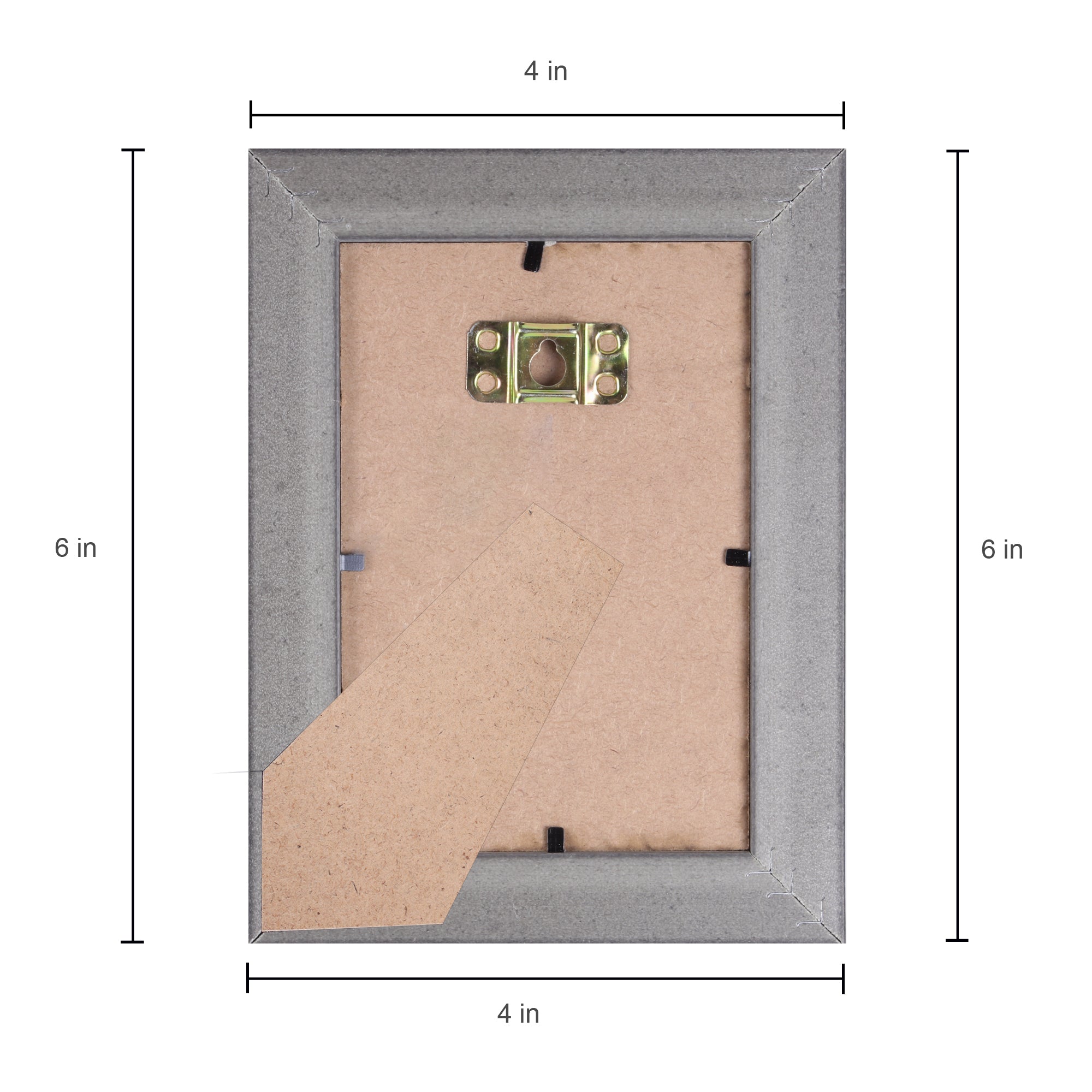 Table Top Photo Frame Mahogany 4 X 6Inch 1Pc Sw Lb