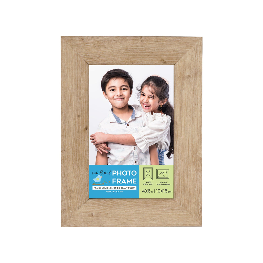 Table Top Photo Frame Walnut 4 X 6Inch 1Pc Sw Lb