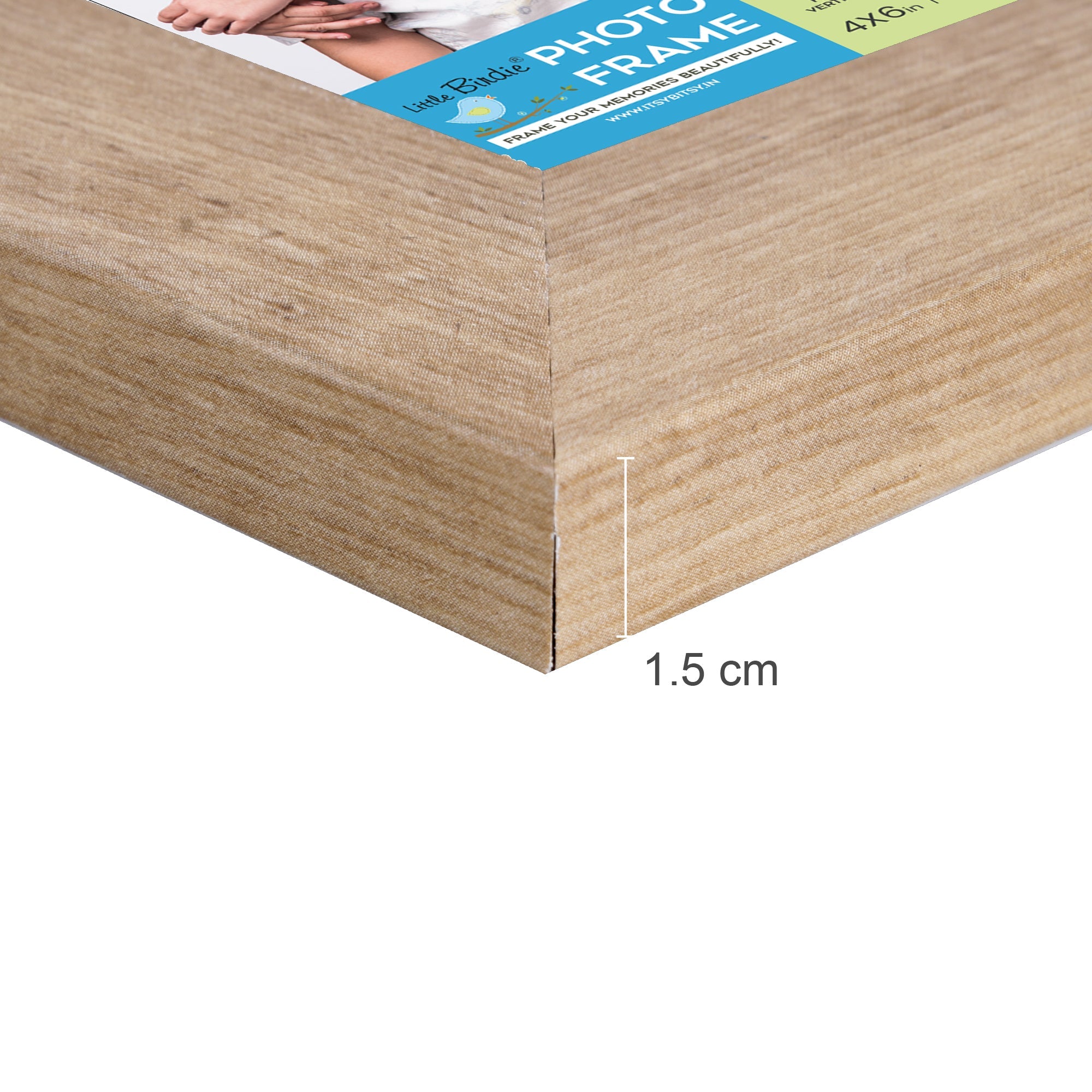 Table Top Photo Frame Walnut 4 X 6Inch 1Pc Sw Lb